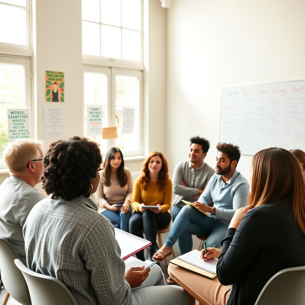Personal growth courses in action
